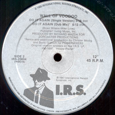 Wall Of Voodoo – Do It Again - 1987 Original