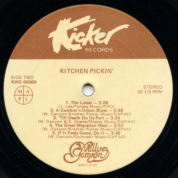 Wally Ganyon – Kitchen Pickin'