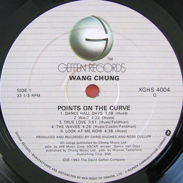 Wang Chung – Points On The Curve VinylPursuit.com