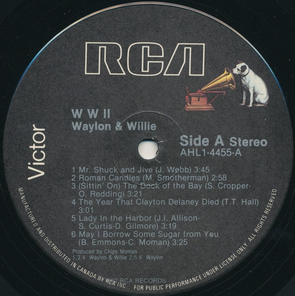 Waylon And Willie – WWII - 1982 Pressing in Shrinkwrap!