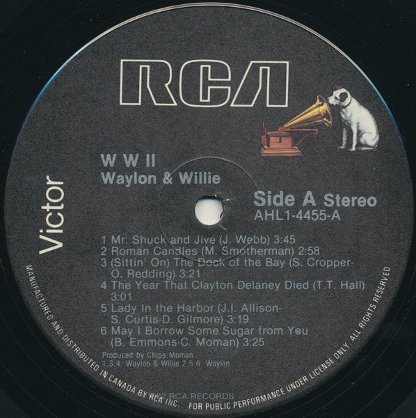 Waylon And Willie – WWII - 1982 Original, Near Mint! - Vinyl Pursuit Inc 