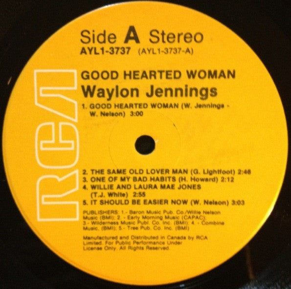 Waylon Jennings – Good Hearted Woman