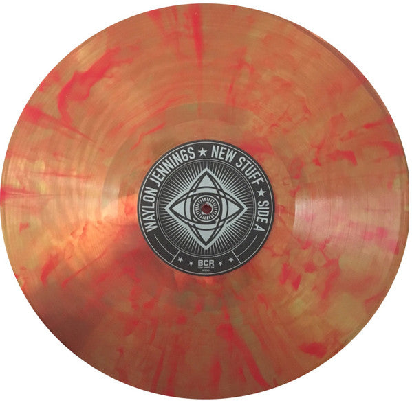 Waylon Jennings - New Stuff - RSD Pressing, Orange Marbled Vinyl!