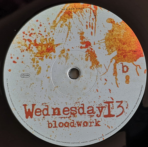 Wednesday 13 – Bloodwork  2019 Pressing -Sealed