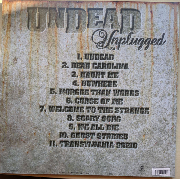 Wednesday 13 – Undead Unplugged - Limited Edition