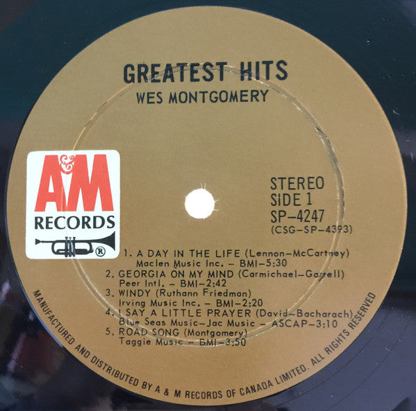 Wes Montgomery – Greatest Hits VinylPursuit.com