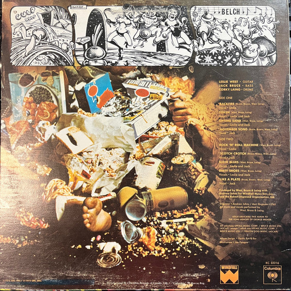 West, Bruce & Laing – Whatever Turns You On - 1973 Original