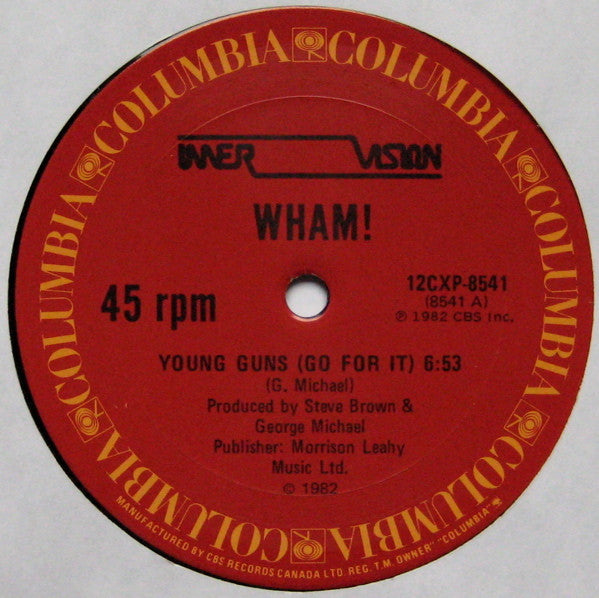 Wham! – Young Guns (Go For It) / Wham Rap! (Enjoy What You Do)