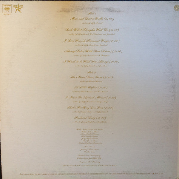 Willie Nelson – To Lefty From Willie - 1977 Original