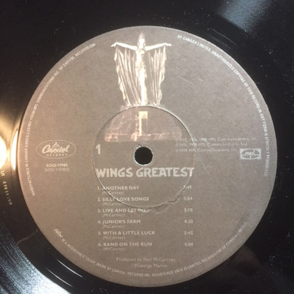 Wings – Wings Greatest - 1978