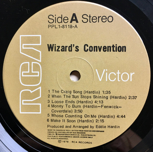 Wizard's Convention – Wizard's Convention - 1976 Original - Vinyl Pursuit Inc 