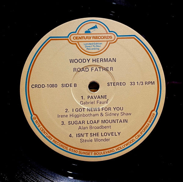 Woody Herman – Road Father - Direct to Disc US Pressing
