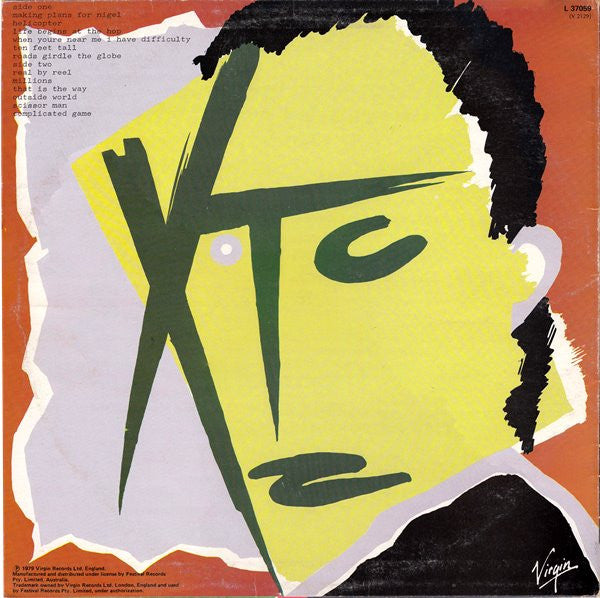 XTC – Drums And Wires Limited Edition Australia Pressing