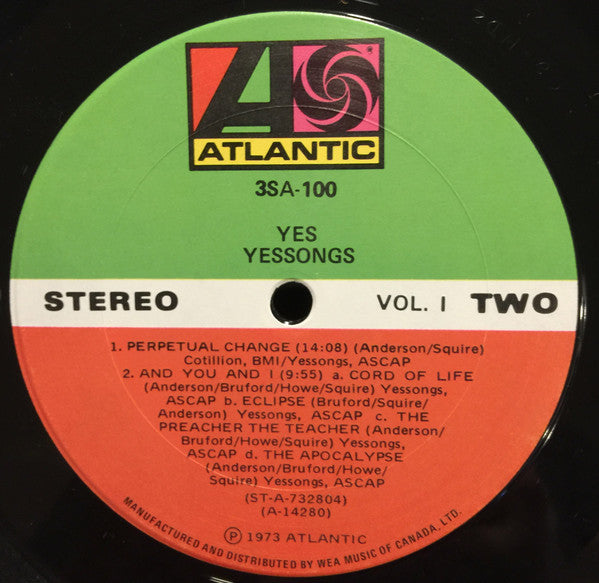 Yes – Yessongs -1973, 3 Albums + Booklet VinylPursuit.com