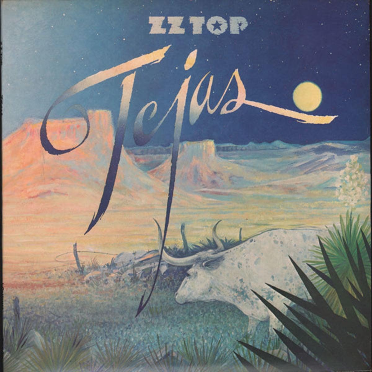 ZZ Top – Tejas - Trifold Cover! 1976 Pressing!