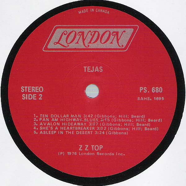 ZZ Top – Tejas