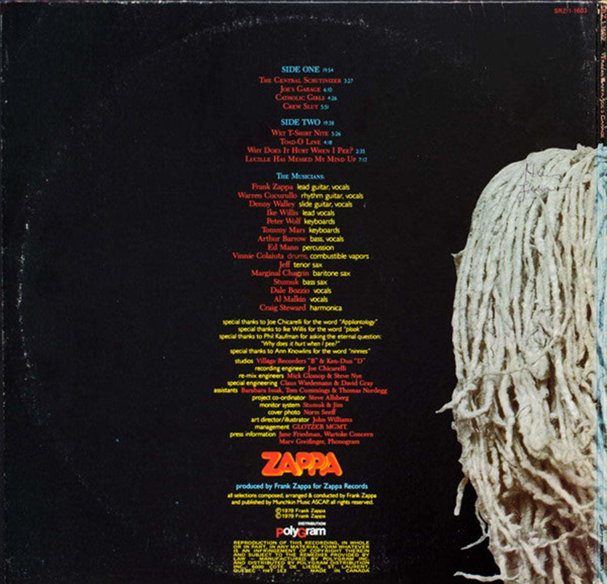 Zappa – Joe's Garage Act I VinylPursuit.com