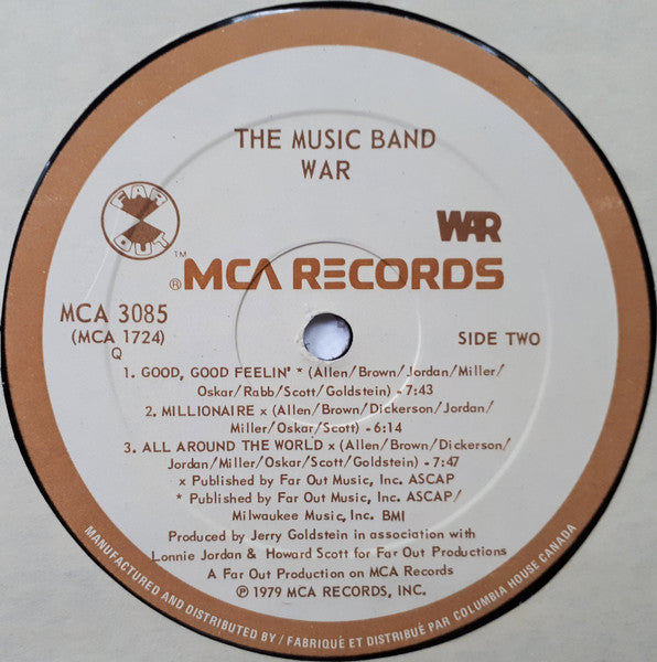 War – The Music Band - 1979 Original! VinylPursuit.com