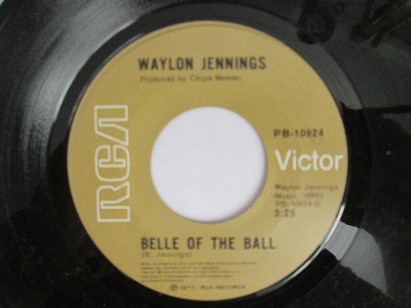 Waylon Jennings – Luckenbach, Texas (Back To The Basics Of Love) -  7" Single - 1977 Vinyl Pursuit Inc