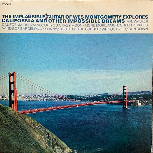 Wes Montgomery – California Dreaming - 1967 US Verve Original!