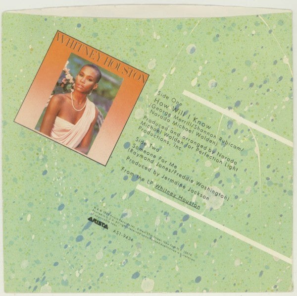 Whitney – How Will I Know - 7" Single