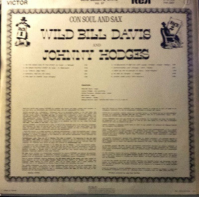 Wild Bill Davis - Con Soul And Sax- 1972 French Pressing