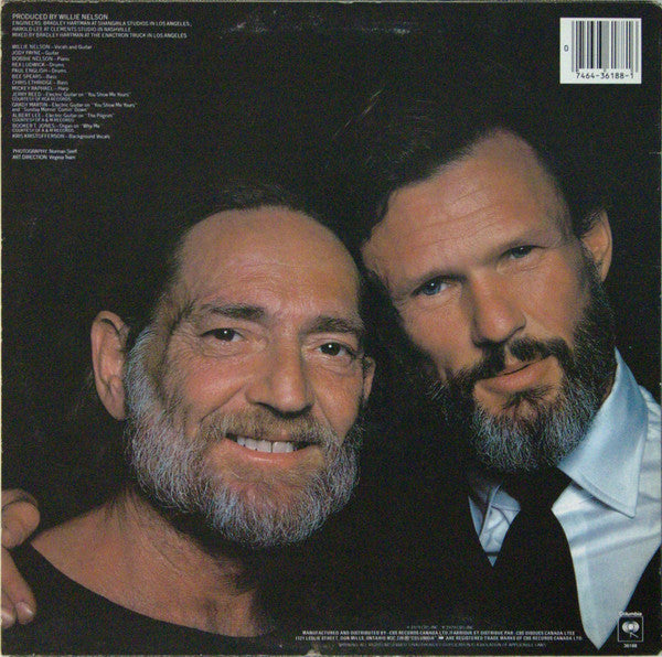 Willie Nelson – Willie Nelson Sings Kristofferson - 1979 US Original, Bargain! VinylPursuit.com