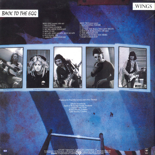 Wings – Back To The Egg - 1979 Original!