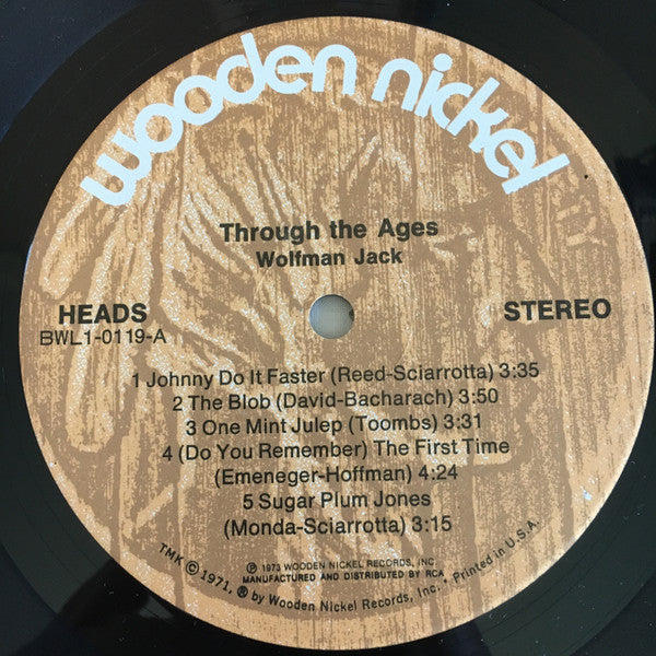 Wolfman Jack – Through The Ages - 1973 US Pressing VinylPursuit.com