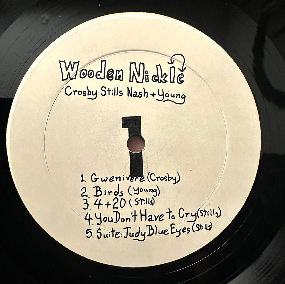Crosby, Stills, Nash & Young – Wooden Nickel - 1970 Original VinylPursuit.com