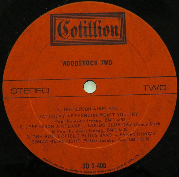 Woodstock Two - 1971 Original!