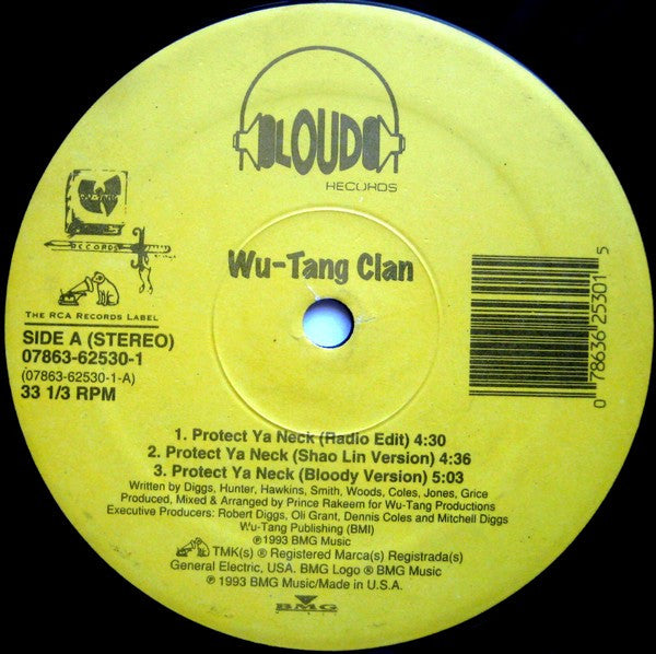 Wu-Tang Clan – Protect Ya Neck - 1993 US Original VinylPursuit.com