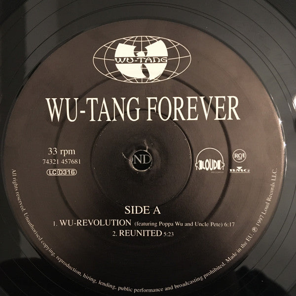 Wu-Tang Clan – Wu-Tang Forever - 1997 European Pressing, 4 Album Set (One Missing)