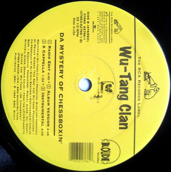 Wu-Tang Clan – CREAM (Cash Rules Everything Around Me) - 1994 US Original!