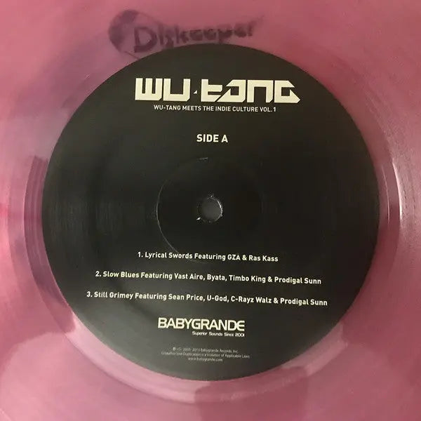 Wu-Tang – Wu-Tang Meets The Indie Culture Vol 1 - Pink Vinyl in Shrinkwrap! VinylPursuit.com