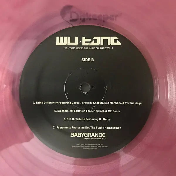 Wu-Tang – Wu-Tang Meets The Indie Culture Vol 1 - Pink Vinyl in Shrinkwrap! VinylPursuit.com