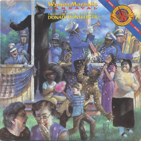 Wynton Marsalis, Eastman Wind Ensemble, Donald Hunsberger ‎– Carnaval - 1987 VinylPursuit.com