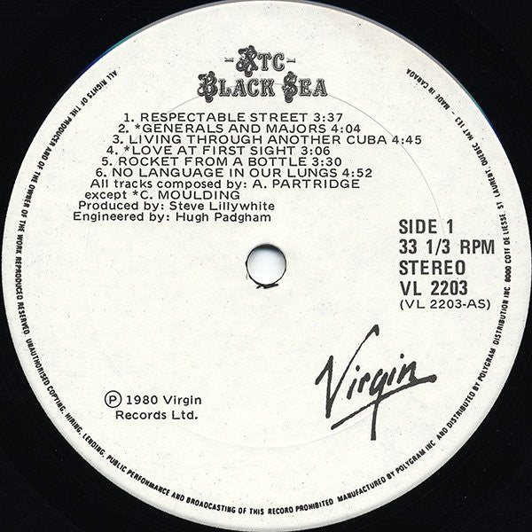 XTC – Black Sea - 1980