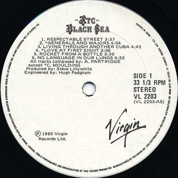 XTC – Black Sea - 1980