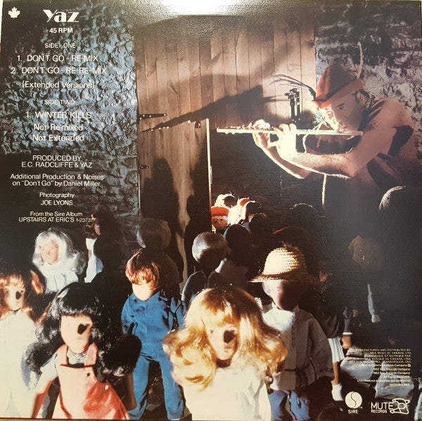 Yaz – Don't Go (Re-Mixes) – 1982 Original VinylPursuit.com