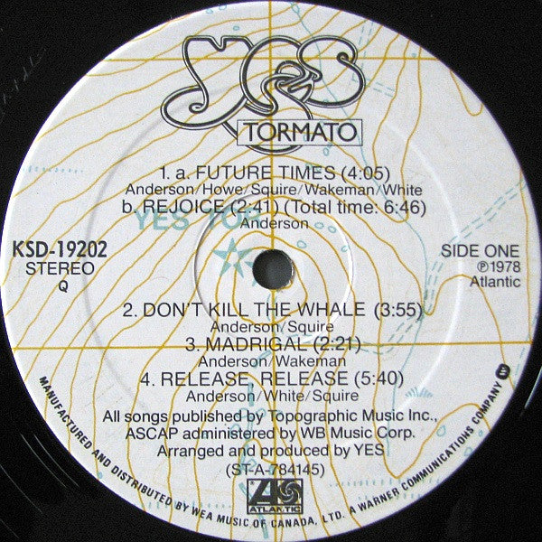 Yes – Tormato - 1978 VinylPursuit.com