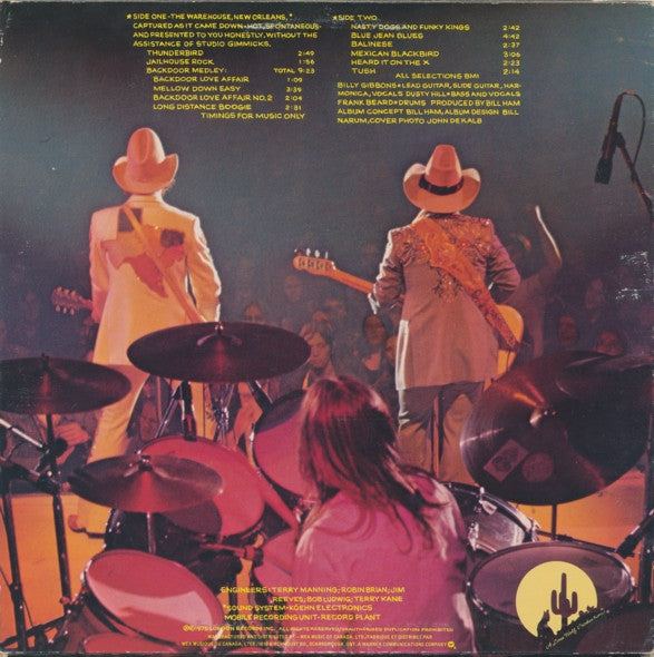 ZZ Top ‎– Fandango! - 1979 Pressing! VinylPursuit.com