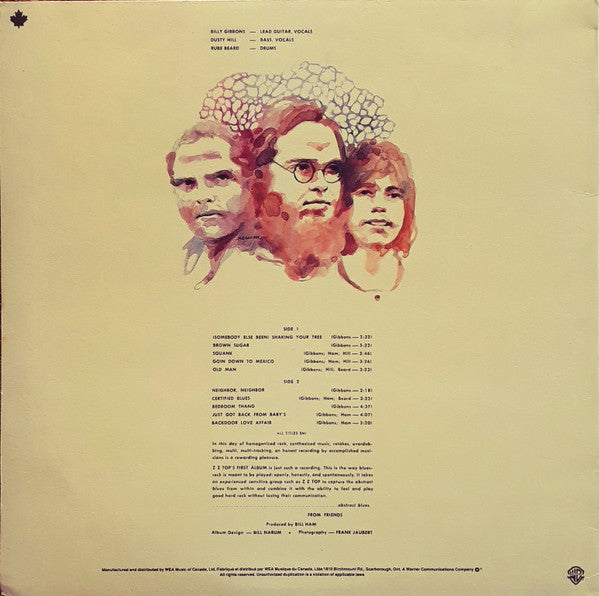 ZZ Top – First Album - 1978 Pressing! VinylPursuit.com