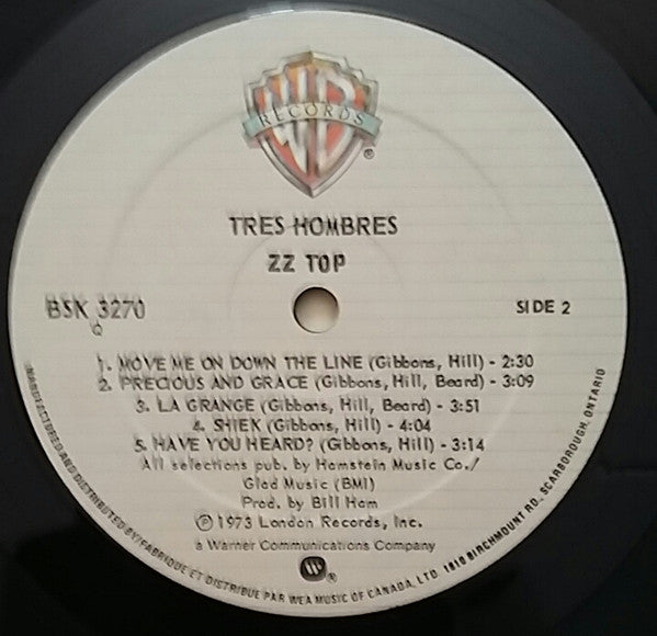 ZZ Top – Tres Hombres VinylPursuit.com