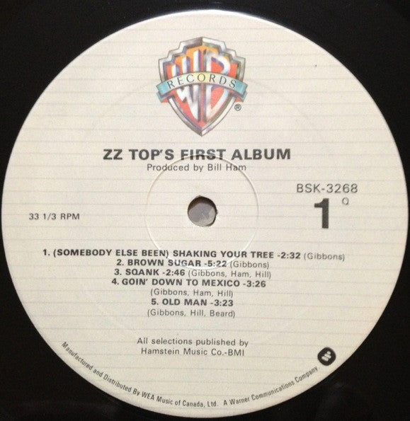 ZZ Top – First Album - 1978 Pressing! VinylPursuit.com