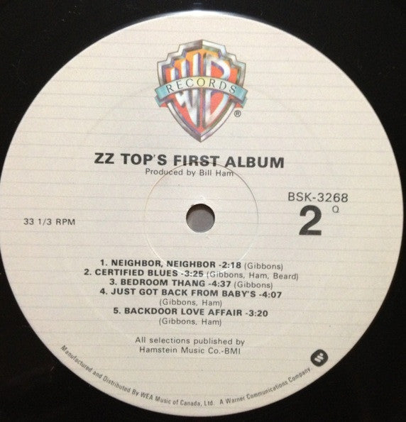 ZZ Top – First Album - 1978 Pressing! VinylPursuit.com