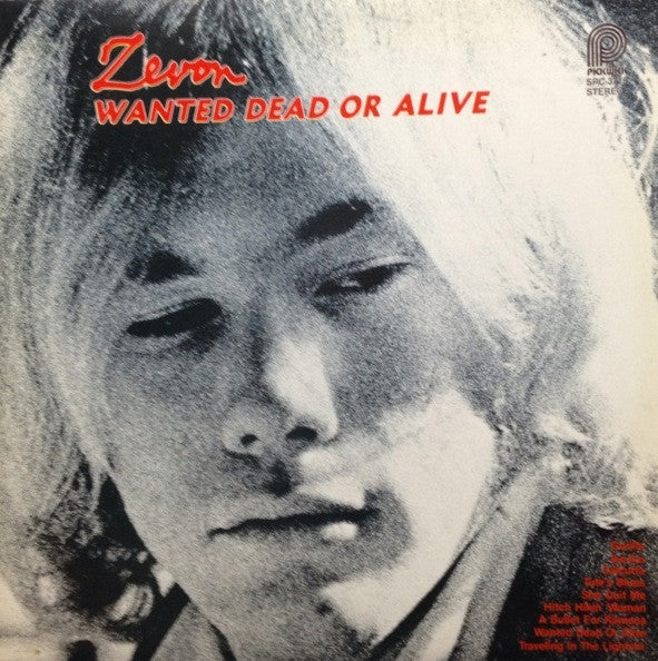 Zevon – Wanted Dead Or Alive - 1979