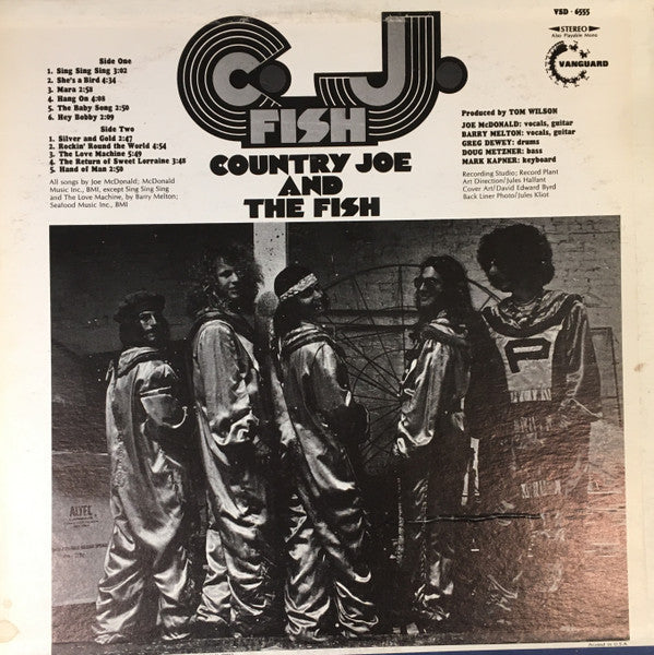 Country Joe And The Fish – C.J. Fish - 1970 US Original