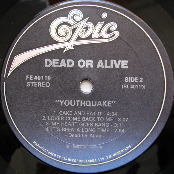 Dead Or Alive – Youthquake 1985 Original