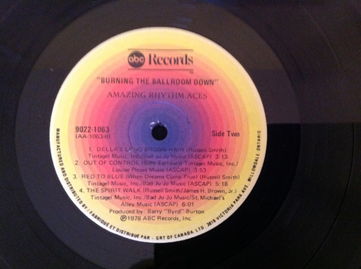 The Amazing Rhythm Aces – Burning The Ballroom Down  - 1978